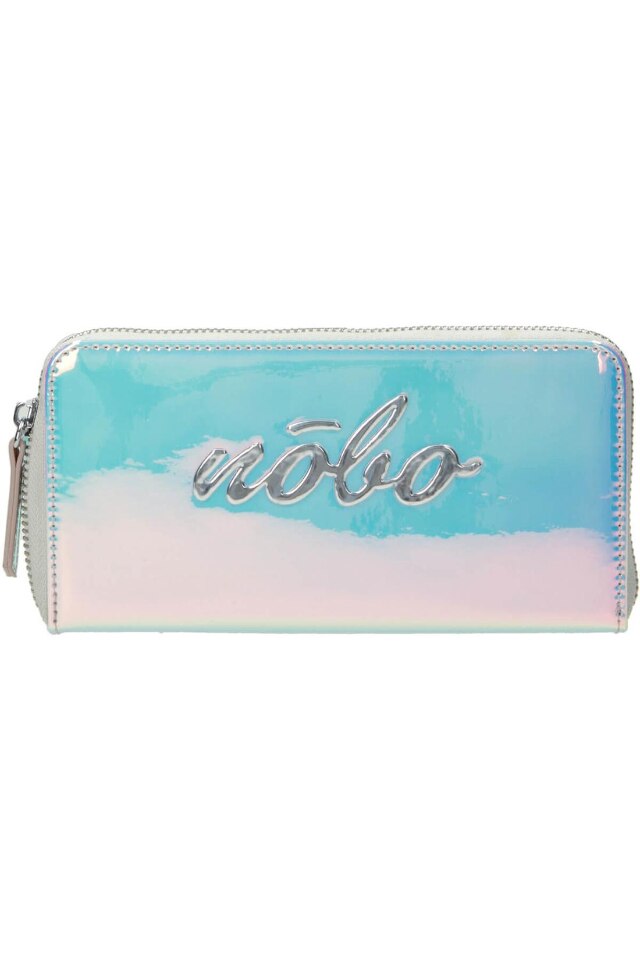 Portofel pentru femei, Nobo, NPUR-L1060-C000, Piele ecologica, 10 x 19.5 x 2.5 cm, Albastru