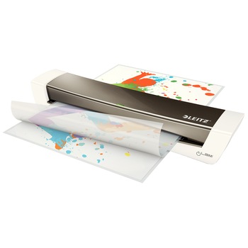 Laminator LEITZ iLAM Home Office, A3, kit folii laminare inclus, alb Laminator LEITZ iLAM Home Office, A3, kit folii laminare inclus, alb