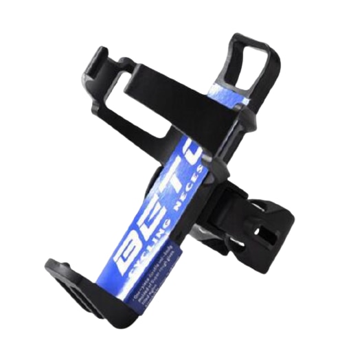 Suport pentru bidoane, fixare pe cadru, negru