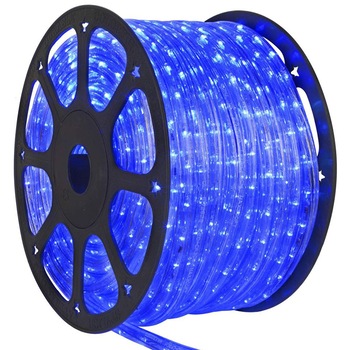Furtun Luminos iCraciun LED, 100 metri, albastru, exterior, IDEC2400LFTLALL Furtun Luminos iCraciun LED, 100 metri, albastru, exterior, IDEC2400LFTLALL