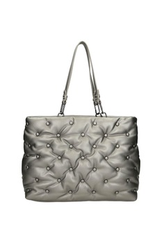 Geanta de mana, NOBO, NBAG-L1060-C025, Piele ecologica, 29x46x12 cm, Argintiu Geanta de mana, NOBO, NBAG-L1060-C025, Piele ecologica, 29x46x12 cm, Argintiu