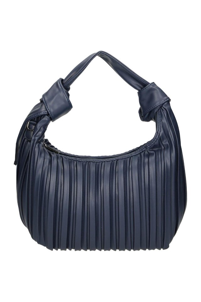 Geanta de mana, Nobo, Buzunar interior, 18 x 24 x 12 cm, Bleumarin