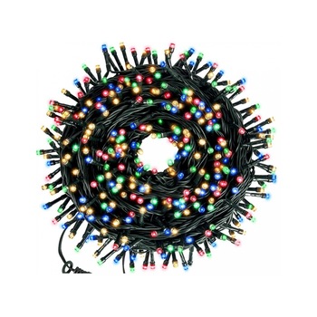 Instalatie de Craciun SIKS® ghirlanda luminoasa 30 m, liniara, multicolor, 400 leduri Instalatie de Craciun SIKS® ghirlanda luminoasa 30 m, liniara, multicolor, 400 leduri