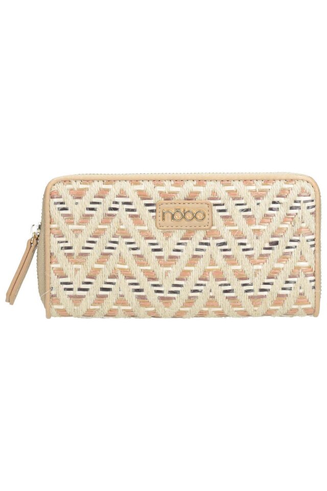 Portofel pentru femei, Nobo, NPUR-I0140-CM15, Piele ecologica/Textil, Multicolor