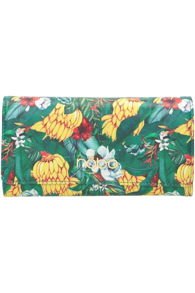 Portofel pentru femei, Nobo, NPUR-L1010-CM08, Piele ecologica, Multicolor