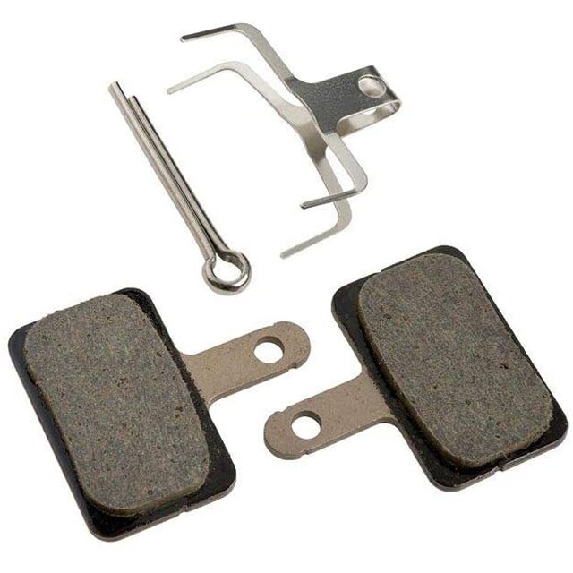 Set 2 placute frana bicicleta Shimano, gri, 3.6 cm inaltime