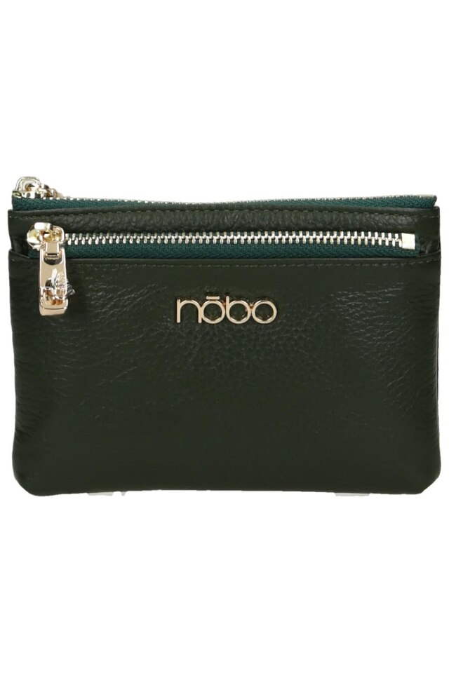 Geanta dama, Nobo NBRE-LI0060-C008, Piele ecologica, Verde inchis