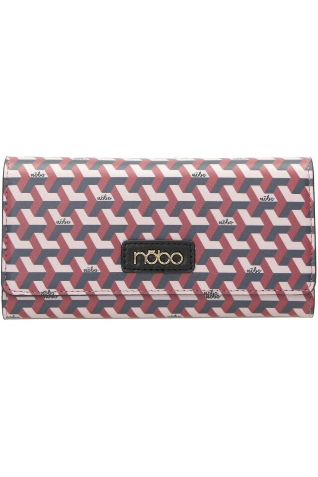 Portofel pentru femei, Nobo, NPUR-H0121-CM17, Piele ecologica, 10 x 19.5 x 3.5 cm, Multicolor