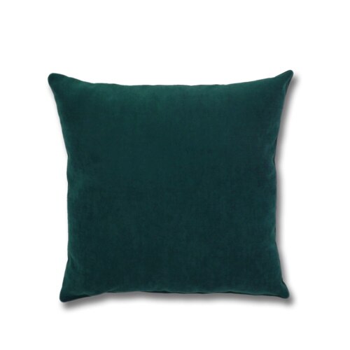 Perna decor Deco, poliester plus fibra poliester siliconizata, dimesniuni 50 x 50 cm, verde