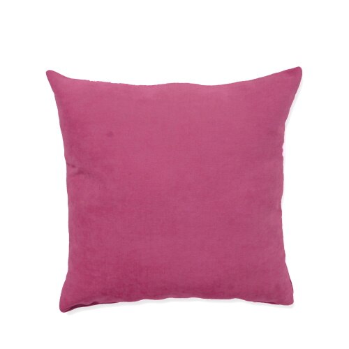 Perna decor Deco, poliester plus fibra poliester siliconizata, violet, dimensiuni 50 x 50 cm