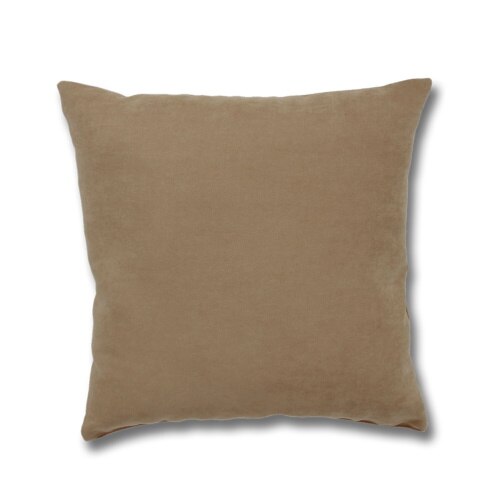 Perna decor Deco, poliester plus fibra poliester siliconizata, bej, dimesniuni 50 x 50 cm