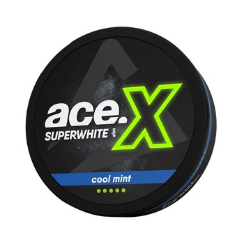 Snus Ace X Cool Mint 20 mg Snus Ace X Cool Mint 20 mg