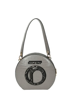 Geanta de dama, Nobo, Rotunda, Buzunar interior, 22 x 25 x 7 cm, Gri Geanta de dama, Nobo, Rotunda, Buzunar interior, 22 x 25 x 7 cm, Gri