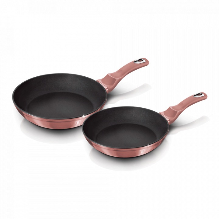 Комплект тигани BerlingerHaus BH 7027 I-Rose Collection, 2 части