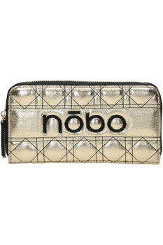 Portofel pentru femei, Nobo, NPUR-L1040-C023, Piele ecologica, 10 x 19.5 x 3.5 cm, Auriu/Negru Portofel pentru femei, Nobo, NPUR-L1040-C023, Piele ecologica, 10 x 19.5 x 3.5 cm, Auriu/Negru