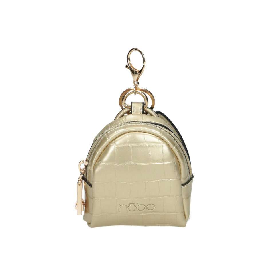 Breloc Nobo NBRE-J0010-C023, Piele ecologica, Auriu
