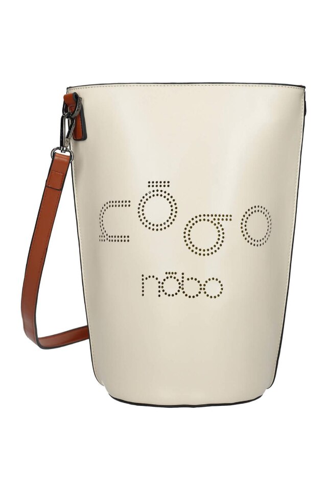 Geanta de mana NOBO, bej