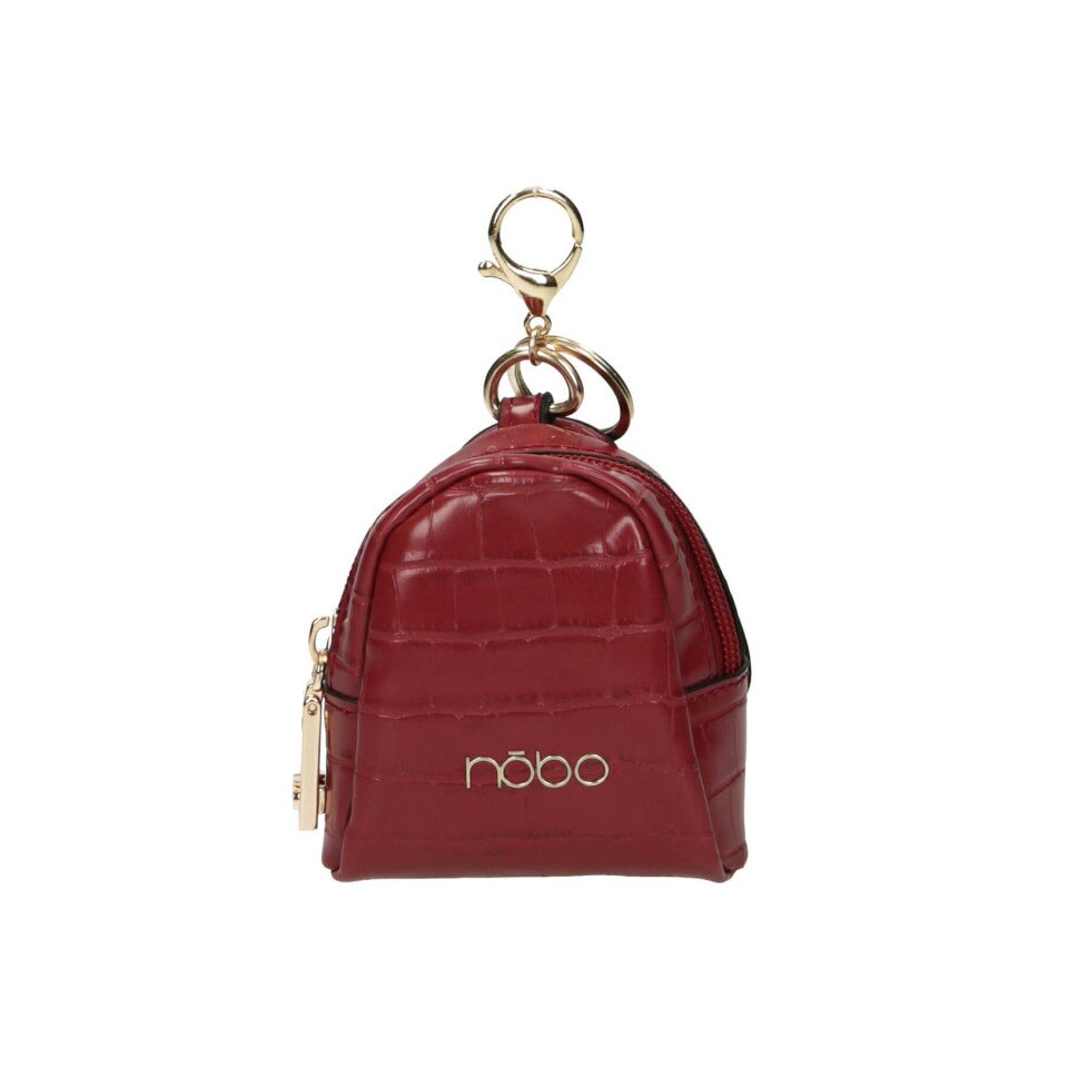 Breloc Nobo NBRE-J0010-CM05, Piele ecologica, Rosu