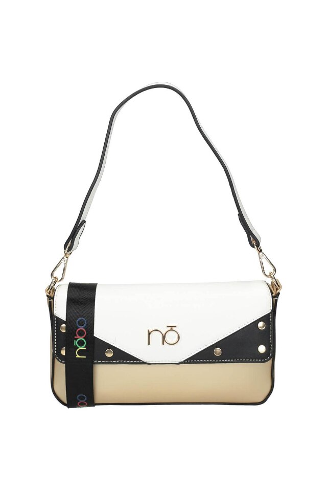 Geanta de mana, Nobo, Piele ecologica, Multicolor, 15x26x4.5 cm