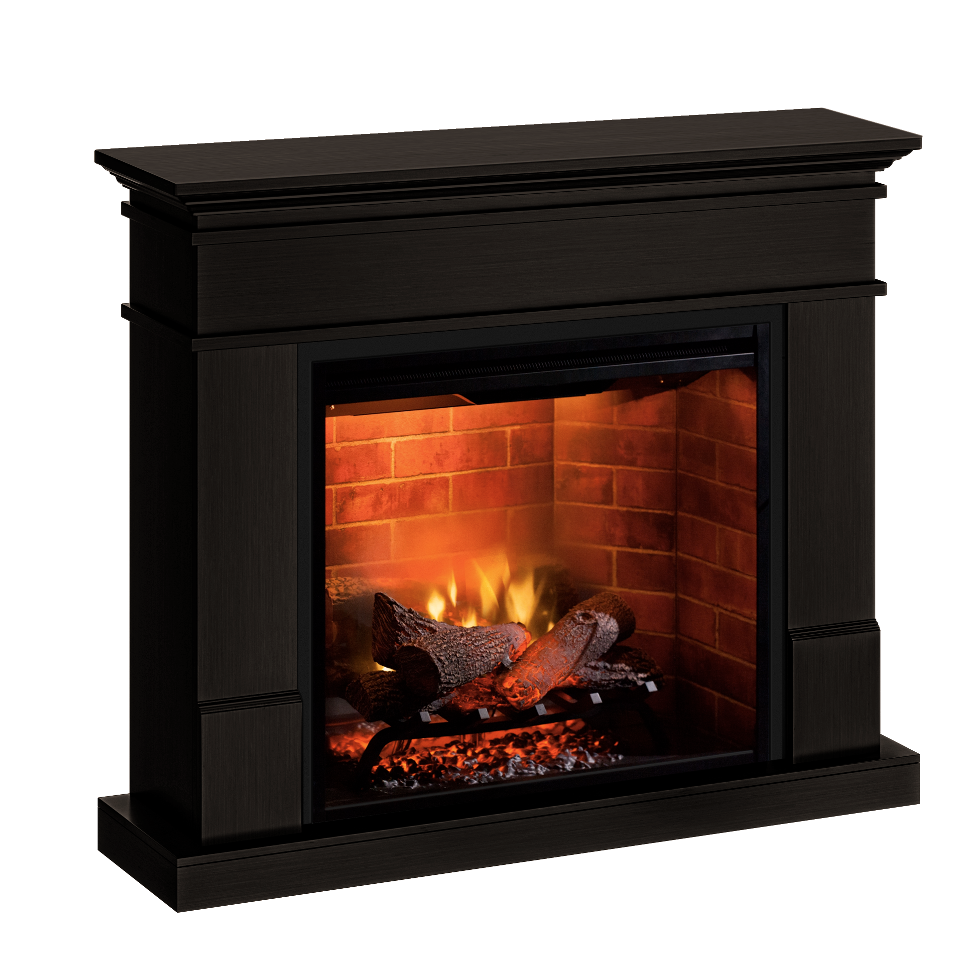 Semineu Lisabona Premium Wenge - cu focar electric 3D Dimplex Revillusion 30