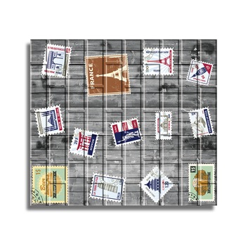 Tapet 3D Autoadeziv, design modern, usor de curatat, 70x70cm , D3561, model timbre, multicolor Tapet 3D Autoadeziv, design modern, usor de curatat, 70x70cm , D3561, model timbre, multicolor