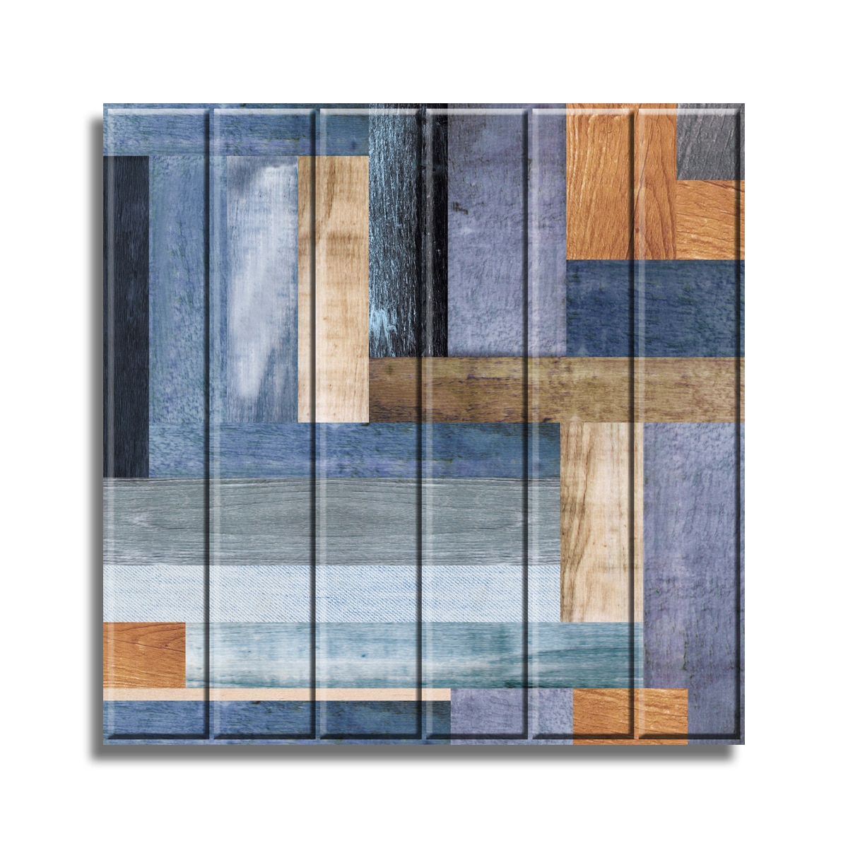 Tapet 3D Autoadeziv, design modern, usor de curatat, 70x70cm , D3539, model abstract, multicolor