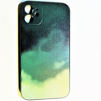 Husa pentru Iphone 11, Silicon, Verde Ombre Husa pentru Iphone 11, Silicon, Verde Ombre