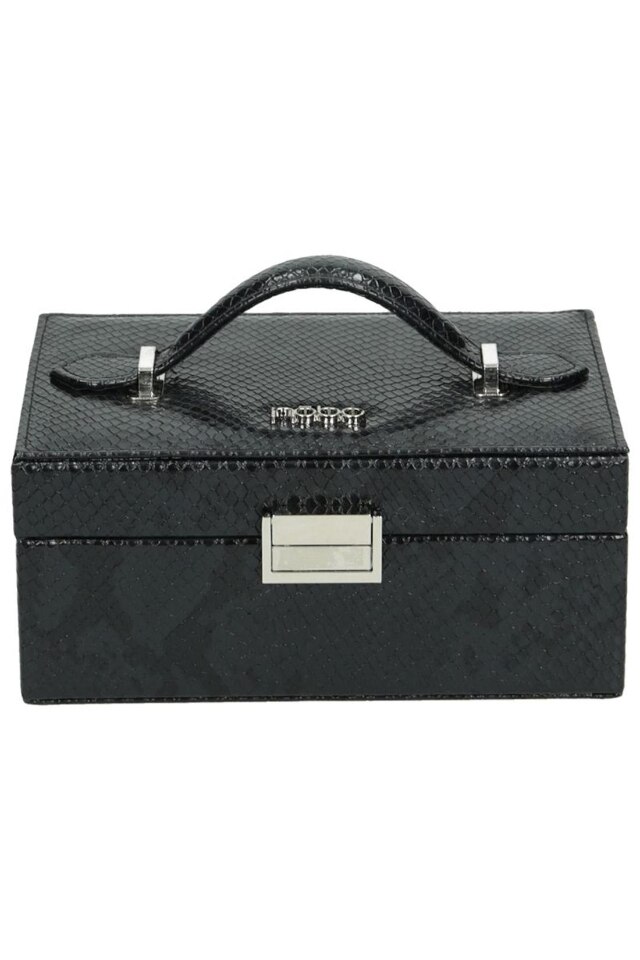 Cutie bijuterii, NOBO, NBOX-I07-C020, Piele ecologica, Negru