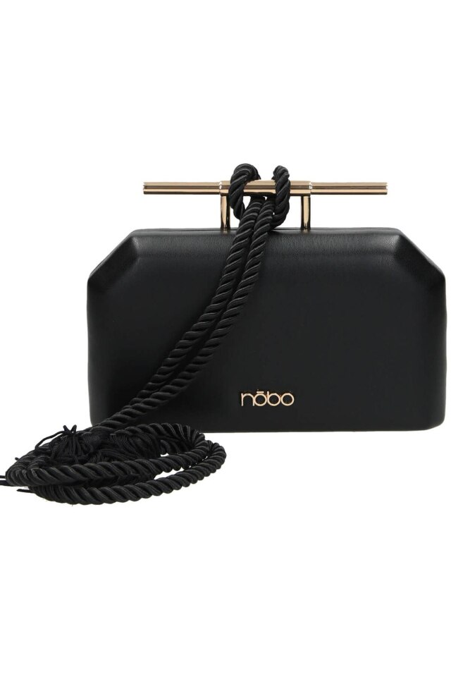 Geanta Nobo NBAG-J4420-C020, Piele ecologica, Negru