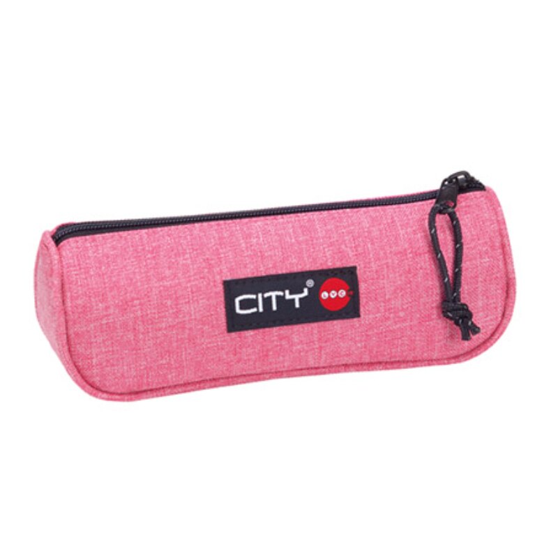 Penar cu fermoar pentru fete CiTY, Neechipat, Poliester, Roz