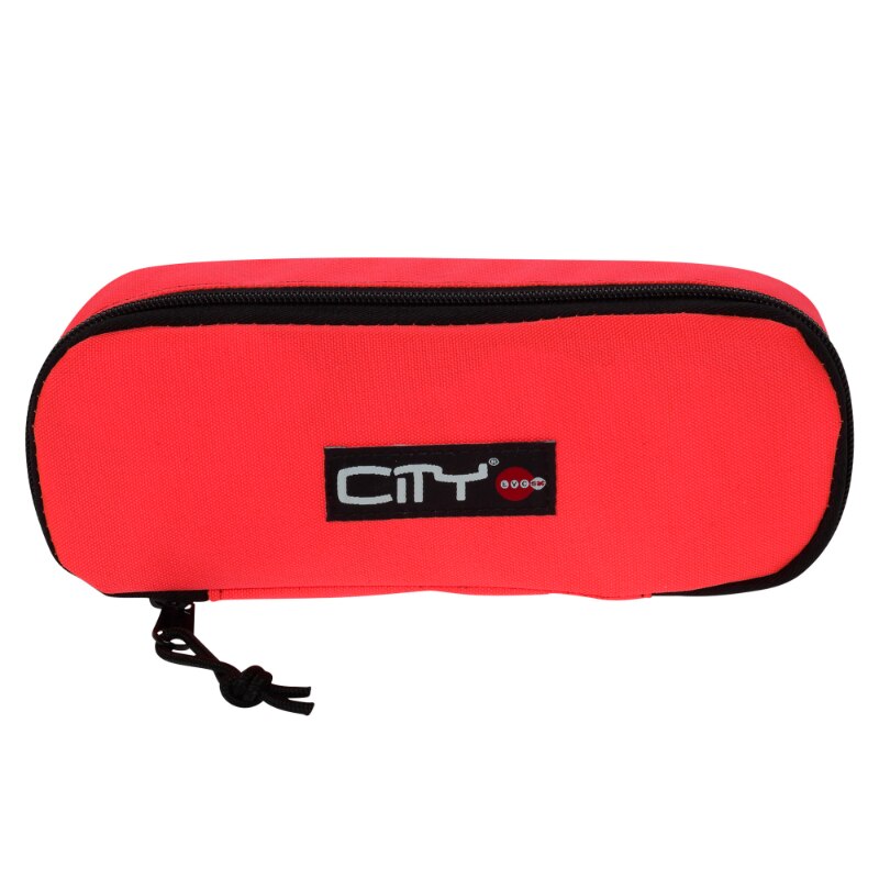 Penar cu fermoar pentru fete CiTY, Neechipat, Poliester, Portocaliu