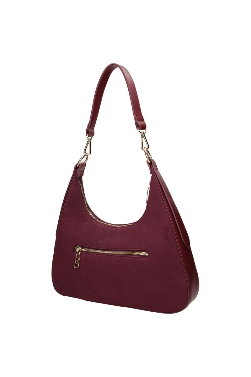 Geanta de mana, Nobo, Piele ecologica, Rosu, 33x33x6.5 cm