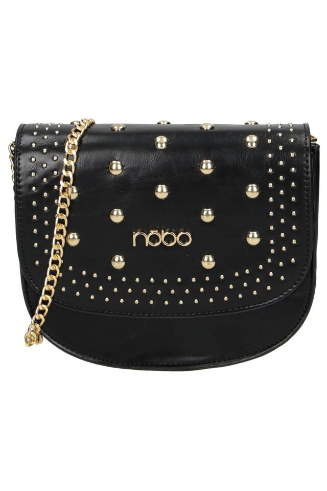 Geanta de umar, Nobo, Piele ecologica, Negru, 16 x 20 x 9 cm