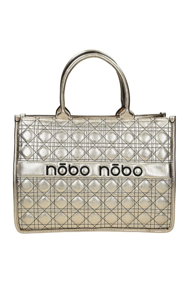 Geanta de mana Nobo, 26 x 35 x 14 cm, Auriu