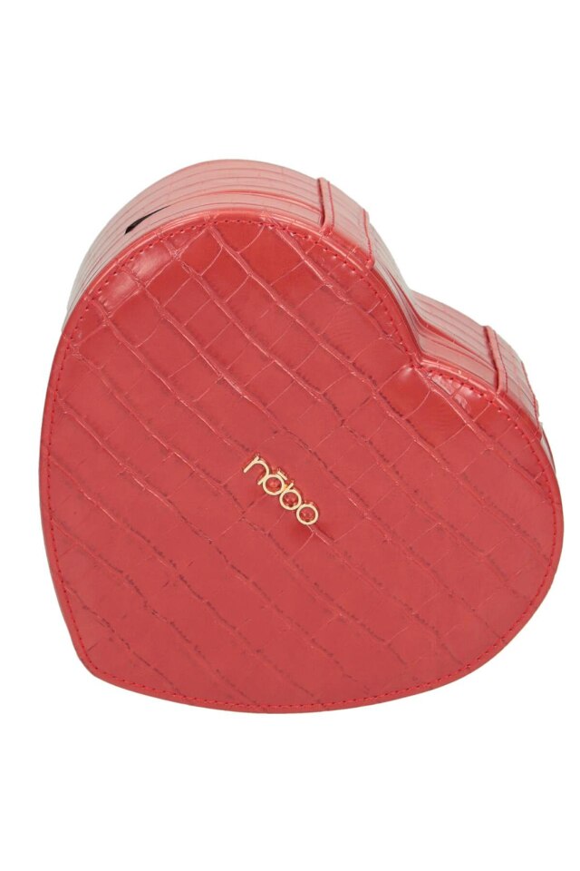Cutie bijuterii, NOBO, NBOX-J0021-C005, Piele ecologica, Rosu