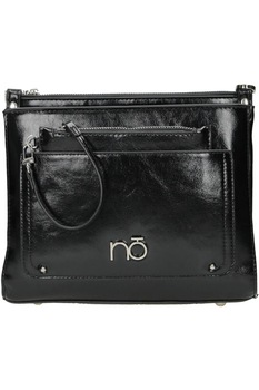 Geanta Nobo, 21.5x10x25 cm, Piele ecololgica, Negru Geanta Nobo, 21.5x10x25 cm, Piele ecololgica, Negru