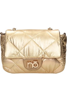 Geanta de umar, Nobo, Piele ecologica, Auriu, 17 x 24 x 8 cm Geanta de umar, Nobo, Piele ecologica, Auriu, 17 x 24 x 8 cm