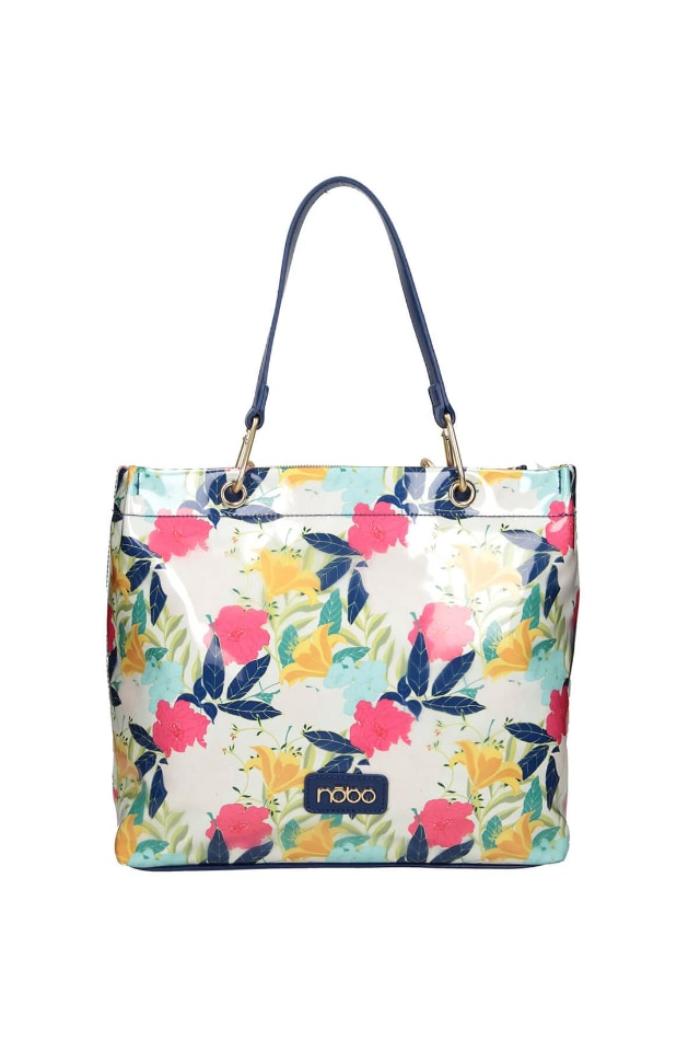 Geanta de mana Nobo, Piele ecologica, Multicolor