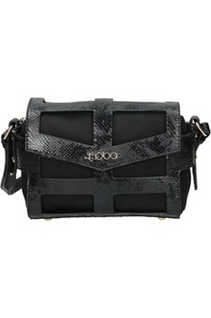 Geanta Nobo, Piele ecololgica, 18x24x10 cm, Negru Geanta Nobo, Piele ecololgica, 18x24x10 cm, Negru