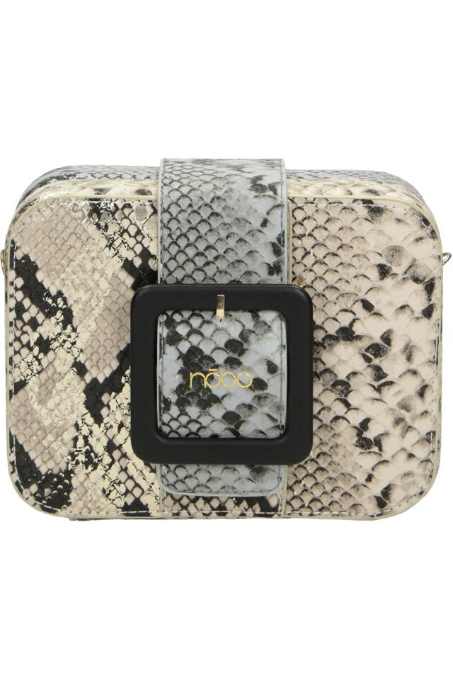 Geanta Nobo, 17 x 17 x 5.5 cm, Piele ecologica, Multicolor