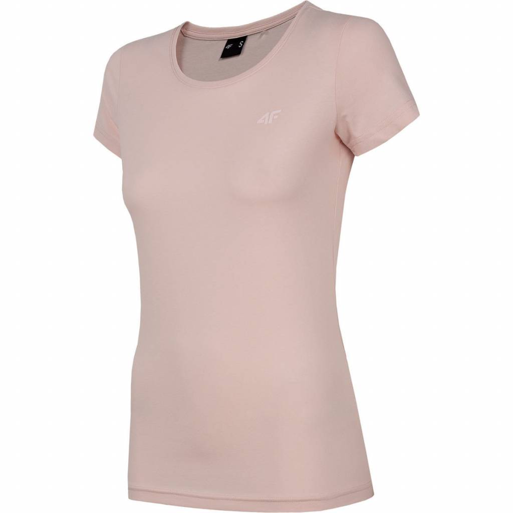 Tricou de dama 4F NOSH4-TSD001, Bumbac, Roz, L