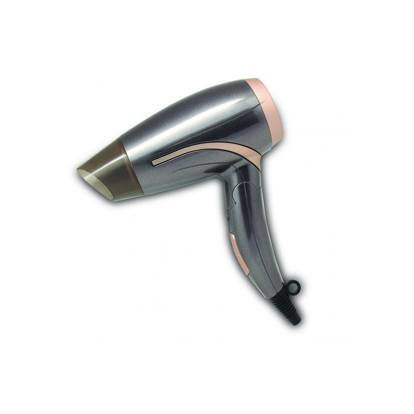 Uscator de par pliabil Rosberg R51100H, 1400 W, 2 viteze, Gri