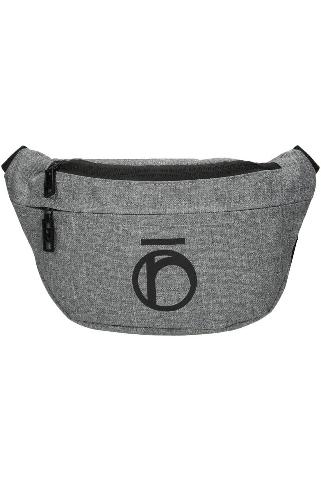 Borseta, Nobo, Piele ecologica, Gri, 16 x 30 x 6 cm