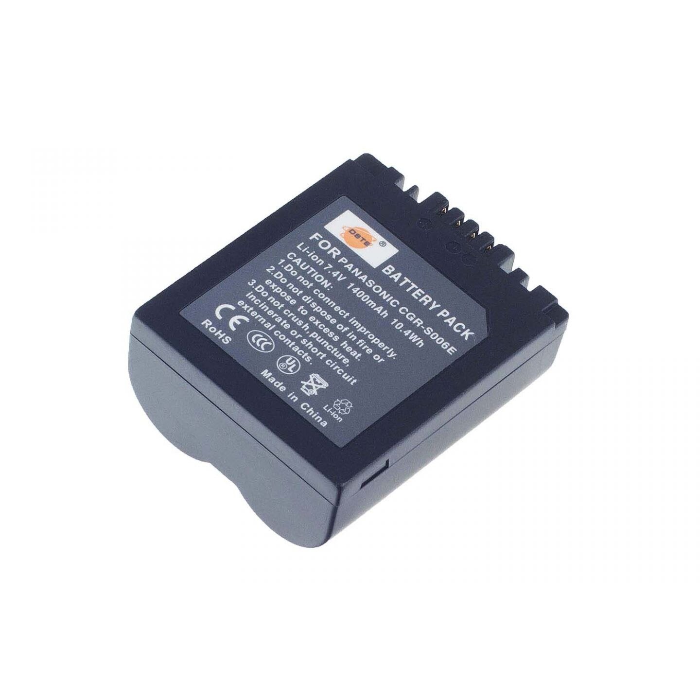 Acumulator DSTE CGA-S006 1400mAh replace Panasonic Lumix DMC-FZ18 FZ28