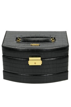 Cutie bijuterii, NOBO, NBOX-J00-C020, Piele ecologica, Negru Cutie bijuterii, NOBO, NBOX-J00-C020, Piele ecologica, Negru