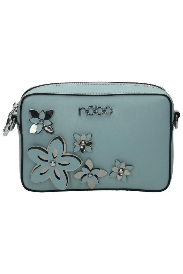 Geanta Nobo, Piele ecololgica, 11x17x5 cm, Albastru