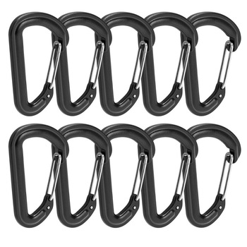 Set 10 bucati carabina 0.1KN, 5.5x3.2cm, 883.01 Alca Set 10 bucati carabina 0.1KN, 5.5x3.2cm, 883.01 Alca