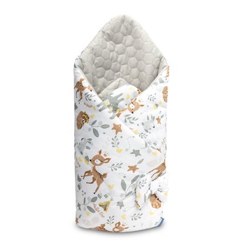 Paturica nou-nascut Sensillo Wafel Wrap 75x75 cm Paturica nou-nascut Sensillo Wafel Wrap 75x75 cm