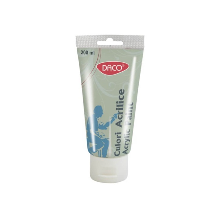Vopsea Acril Daco 200 ml, Albastru Cyan
