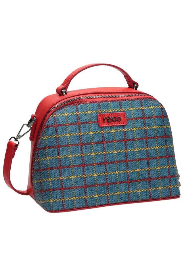 Geanta Nobo, Piele ecologica, Albastru